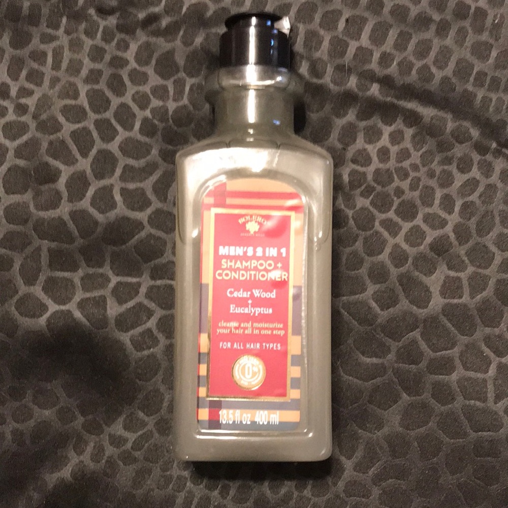 Bolero Mens 2 in 1 Shampoo & Conditioner Cedar Wood & Eucalyptus